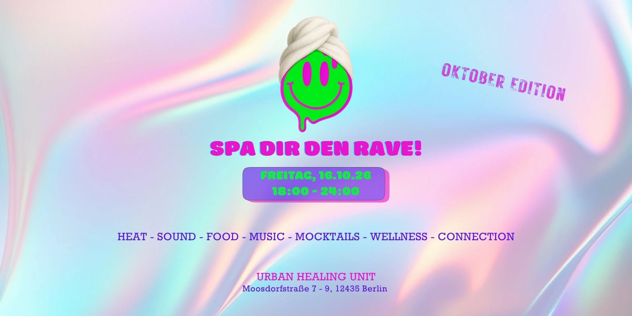 SPA DIR DEN RAVE! - Oktober Edition - 1/1