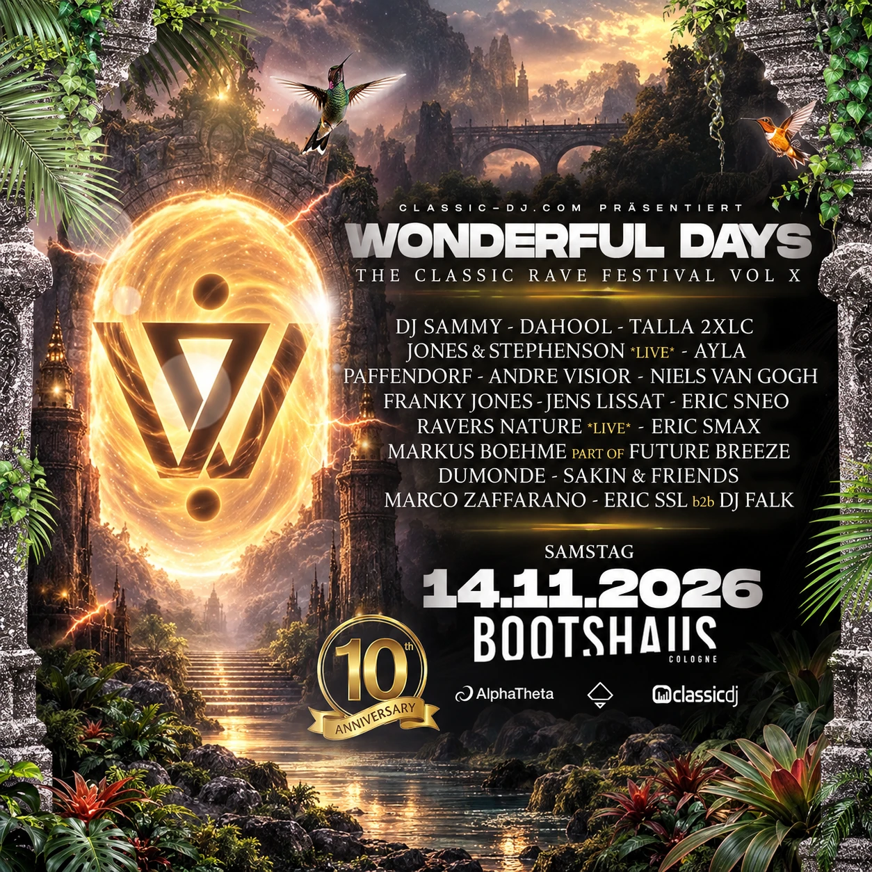 Wonderful Days - The Classic Rave Festival VOL X
