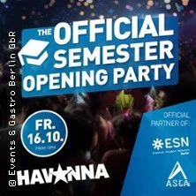 The Official Semester Opening Party - 1/1