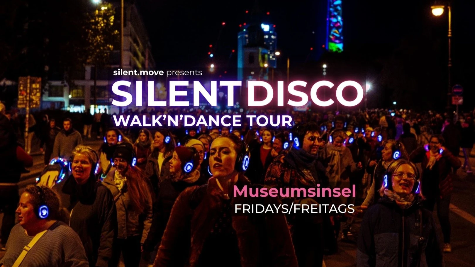 Walk'n'Dance - Silent Disco Walking Tours - Image 1