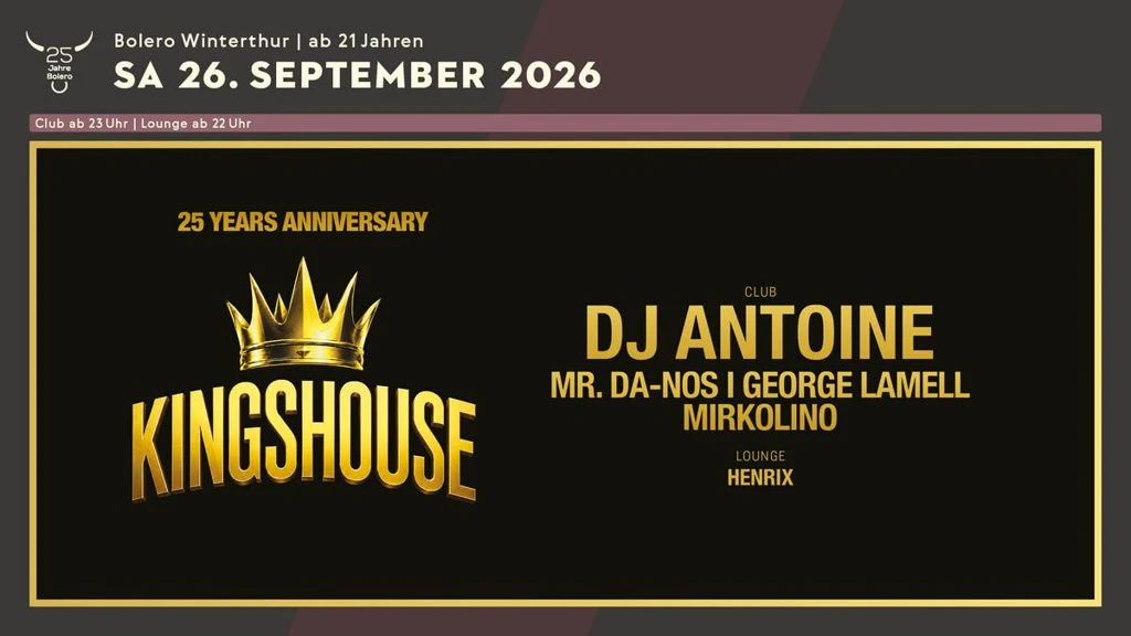25 Years Anniversary Kingshouse - 1/1