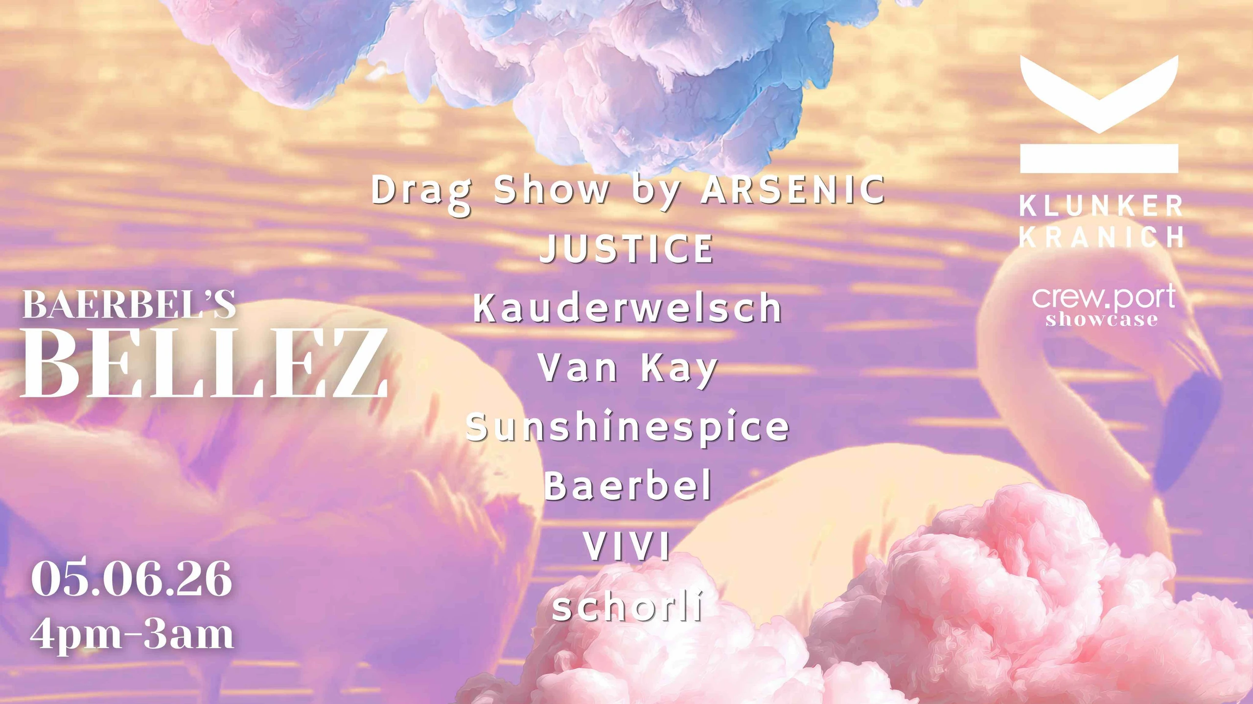 BAERBEL’S BELLEZ w. JUSTICE, Kauderwelsch, van Kay, Sunshinespice, Baerbel, VIVI, schorli + Drag Show by ARSENIC - Image 1