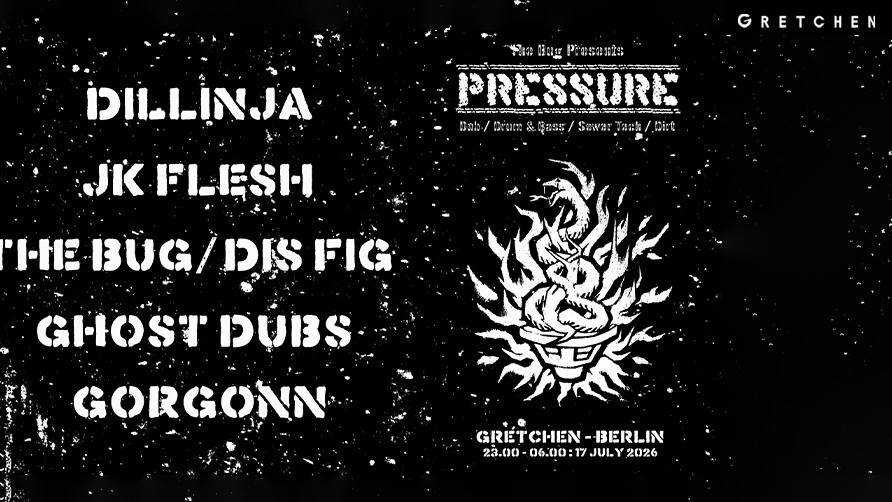 The Bug presents: PRESSURE - Image 1