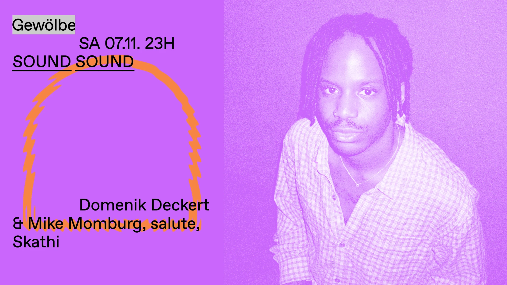 SOUNDSOUND w/ Domenik Deckert, Mike Momburg, salute, Skathi