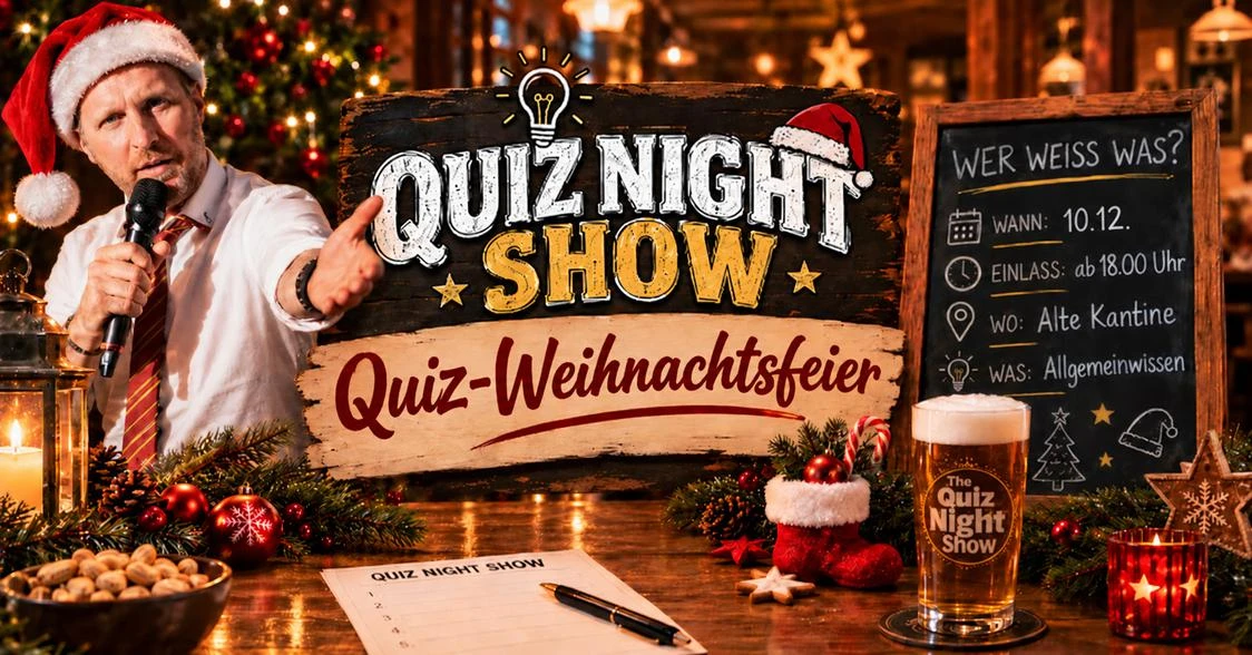 Quiz Night #597.2 - Allgemeinwissen (Quiz Weihnachtsfeier)