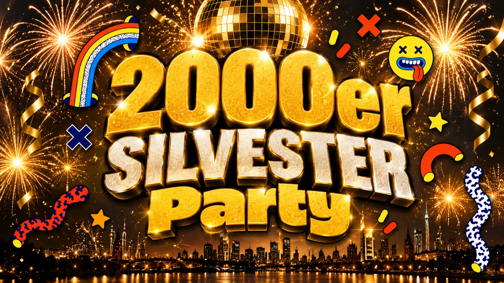 2000er Silvester Party | Nachtleben Frankfurt