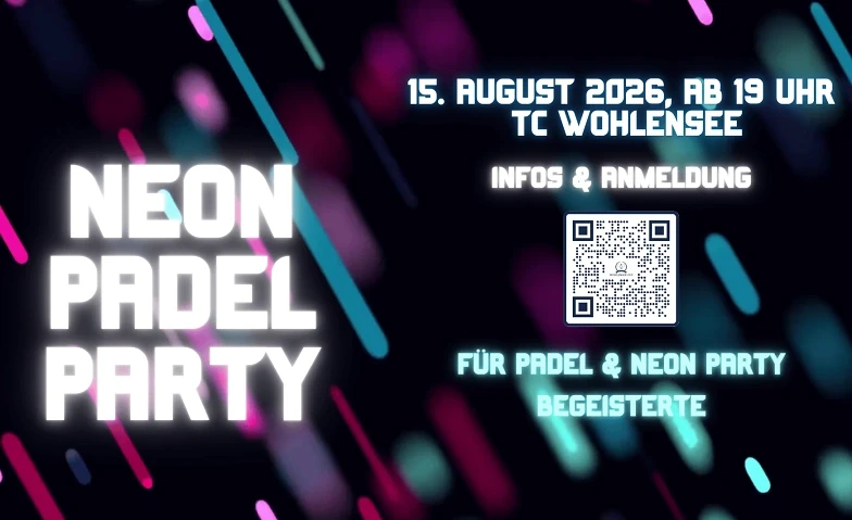 Neon Padel Night - mit Sonus In Homine – 1/1