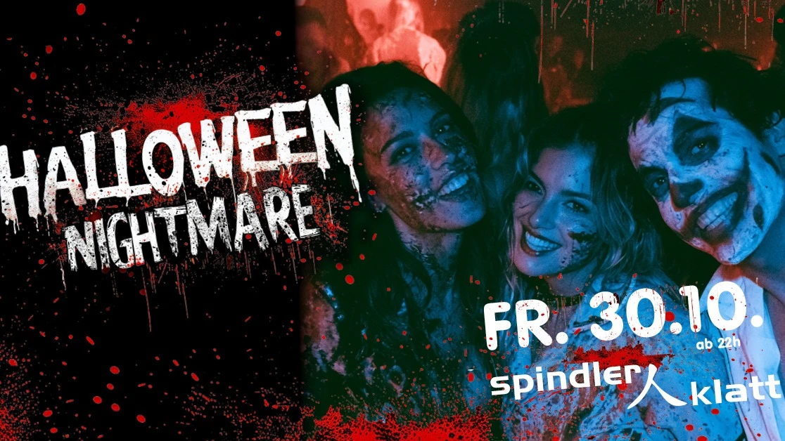 Halloween Nightmare - die Halloween Party im Spindler & Klatt - 1/1