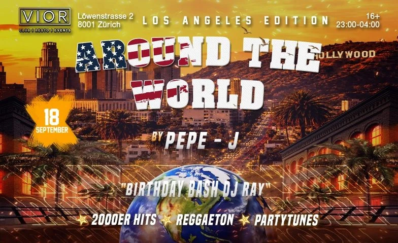 AROUND THE WORLD - LOS ANGELES EDITION (+16) – 1/1