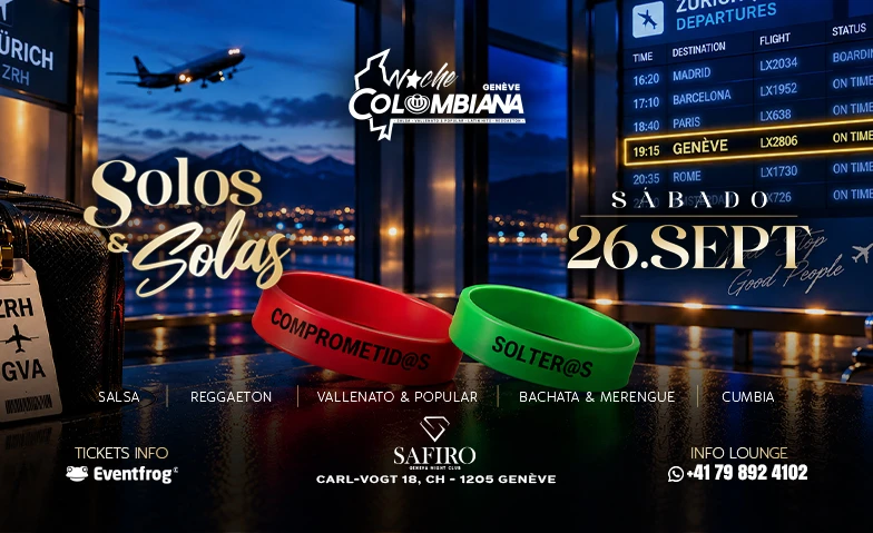 NOCHE COLOMBIANA GENÈVE (Solos & Solas) - 1/1