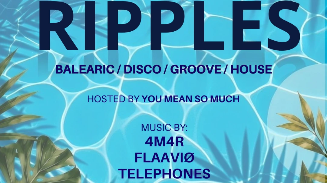 RIPPLES — THURSDAY BY THE POOL – 1/1