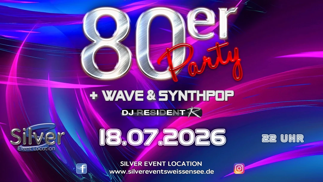 80er Synthpop + Geburtstagsspecial + Grill Abend – 1/1