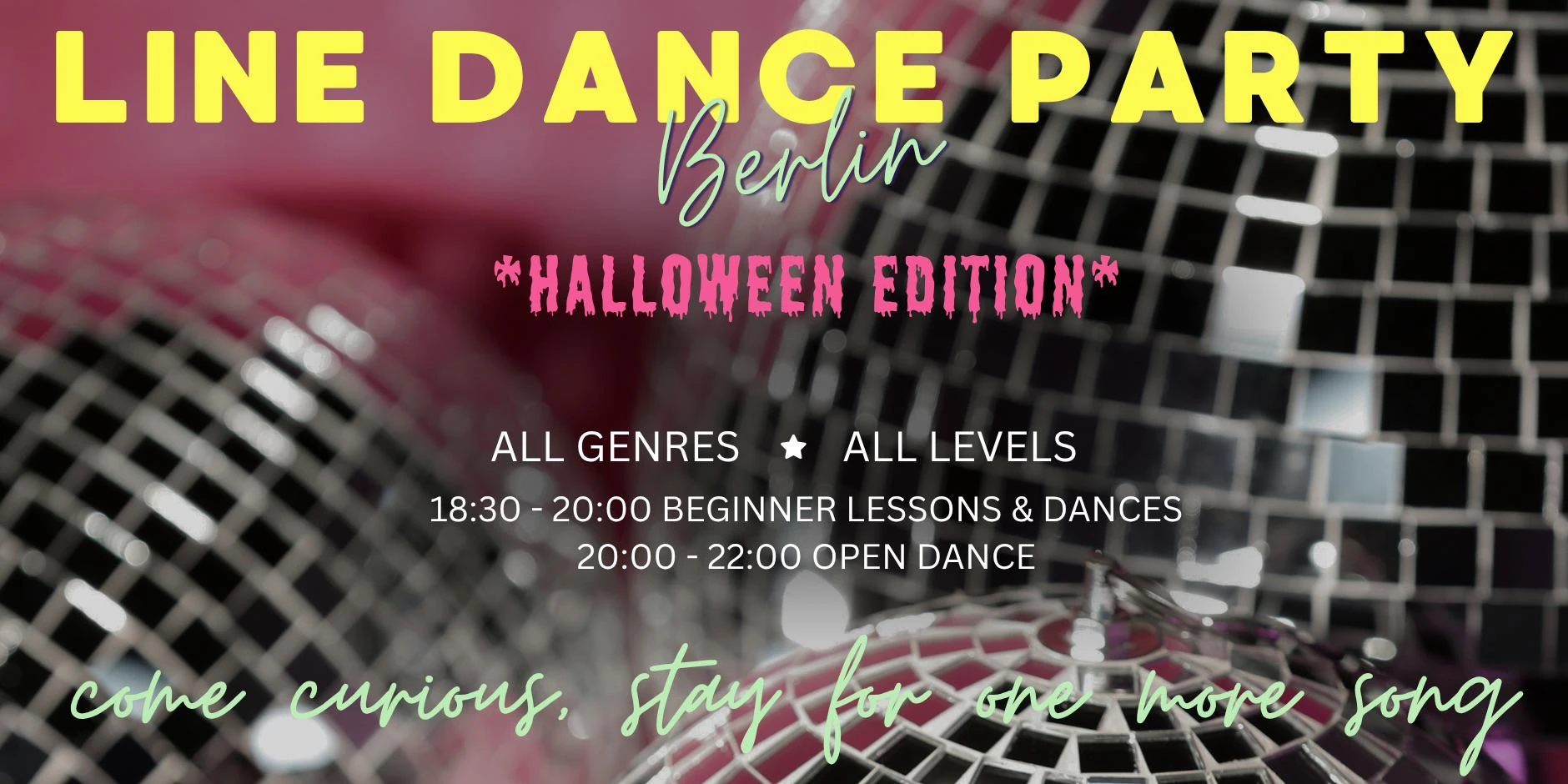Berlin Line Dance Party - Halloween Edition