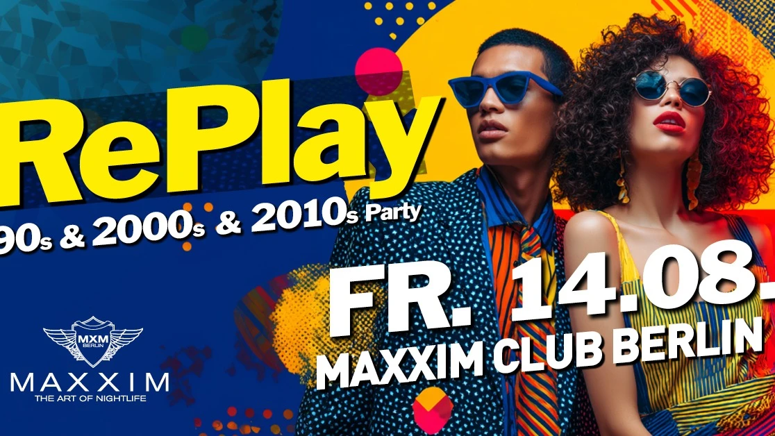 RePlay - Back to the 90s, 2000s & 2010s Party! – 1/1