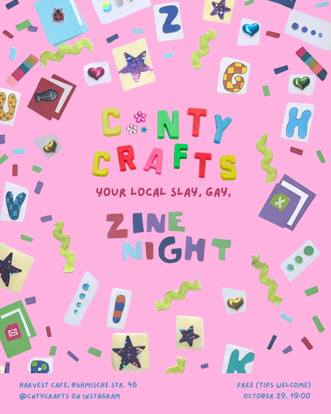 Cunty Crafts Zine Night