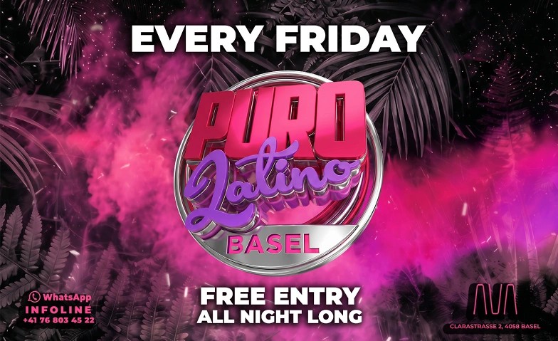 PURO LATINO EVERY FRIDAY @ AVA CLUB BASEL