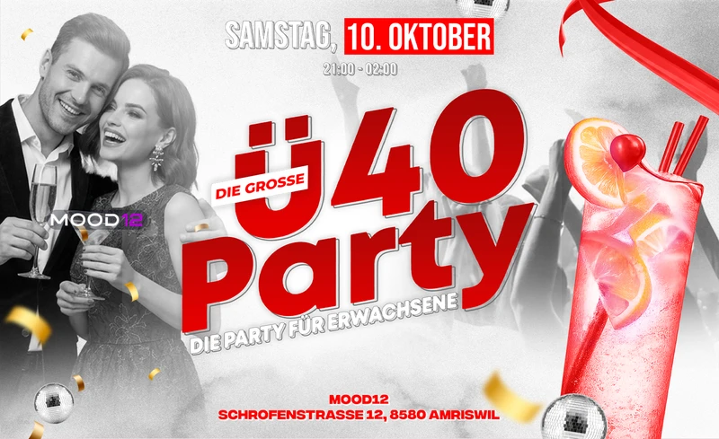 Ü40 PARTY - AMRISWIL TANZT