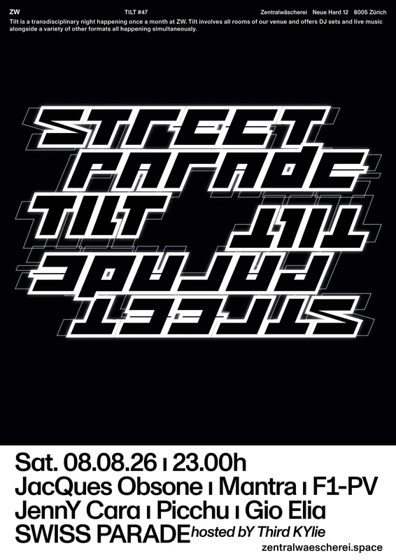 TILT STREETPARADE - AFTERPARTY