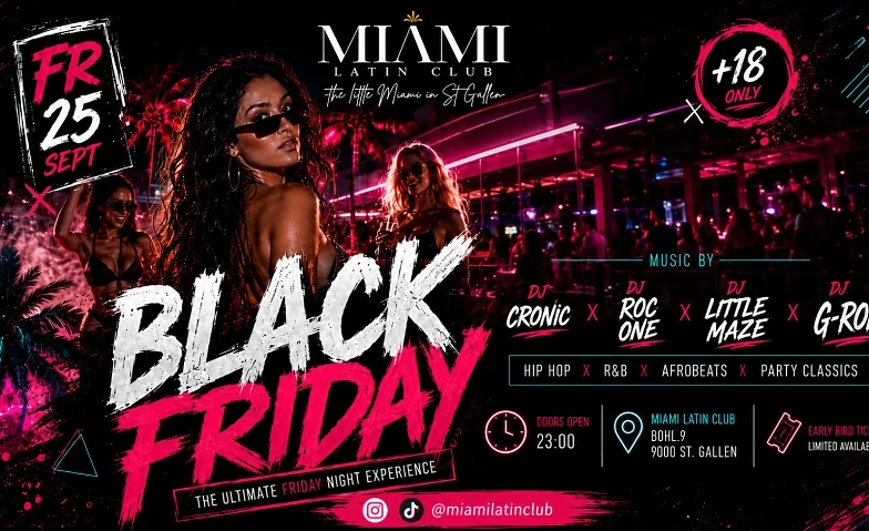 Black Friday (Réunion) x Fr25Sept x MiamiClub SG