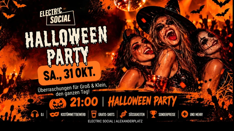 Halloween Party @Electric Social