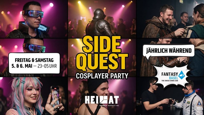 SIDE QUEST - COSPLAY PARTY, 16+