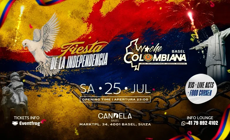 INDEPENDENCIA FEST BASEL (By Noche Colombiana)