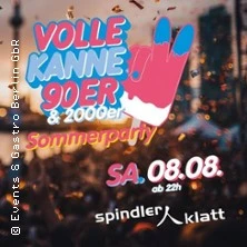 Volle Kanne 90er & 2000er – Sommerparty