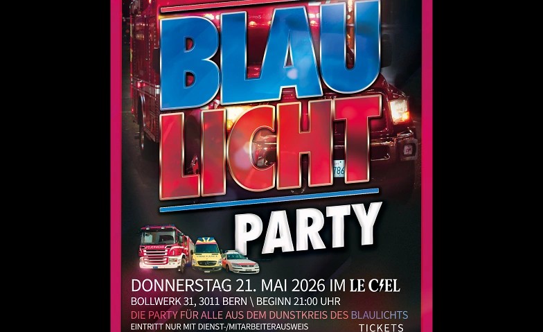 Blaulichtparty Bern