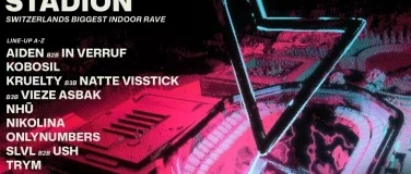 Verknipt Stadion - Switzerland's biggest indoor rave.