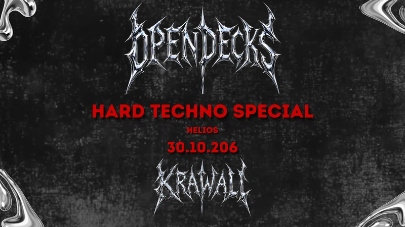 Open Decks Techno - Hard Techno Special