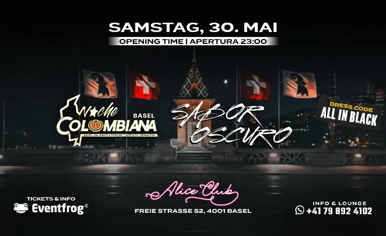 NOCHE COLOMBIANA BASEL (Sabor Oscuro)