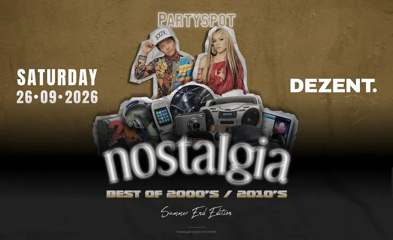 NOSTALGIA - best of 2000's & 2010's Party