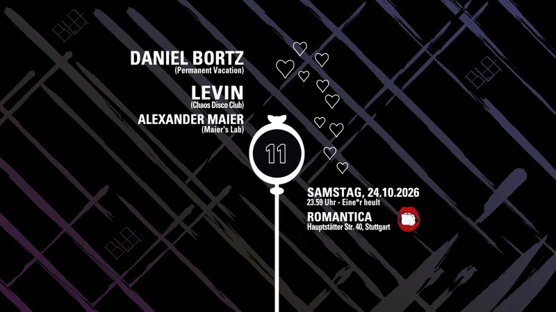 11 Jahre Maier's Lab w/ Daniel Bortz, Levin (Chaos Disco Club) & A. Maier