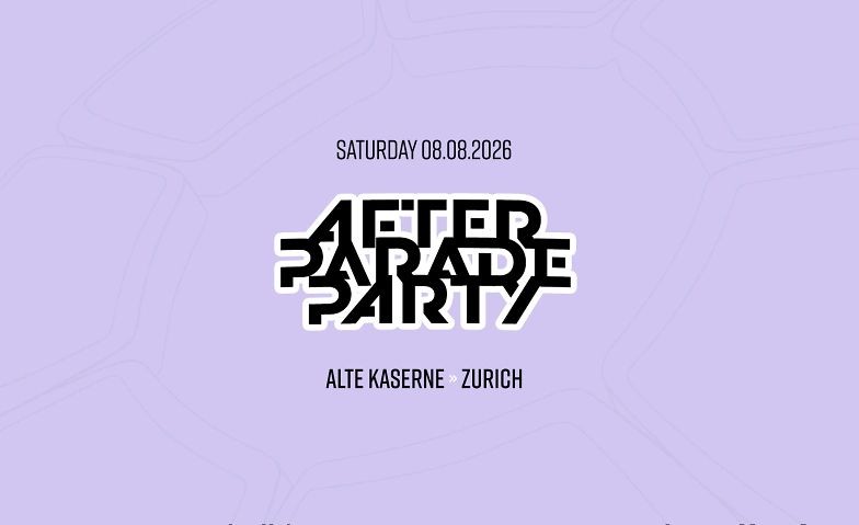 Street Parade 2026 - SYNERGY After Parade Party