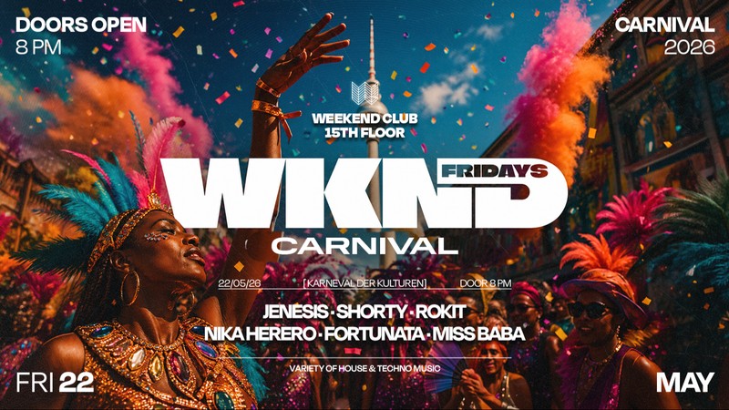 CARNIVAL X WKND - NIKA HERERO B-DAY
