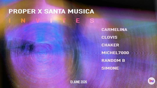 PROPER x SANTA MUSICA
