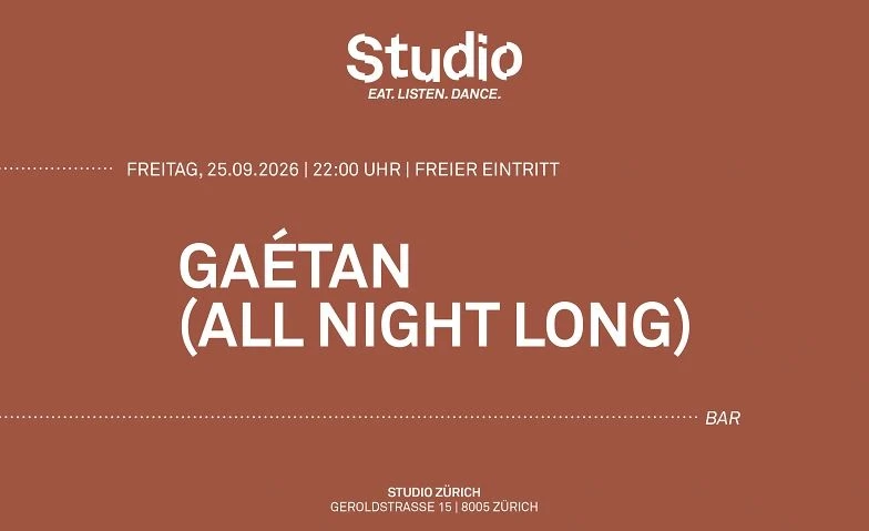 Gaétan (All Night Long)