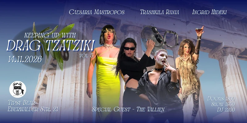 DRAG TZATZIKI: A Greek Queer Party