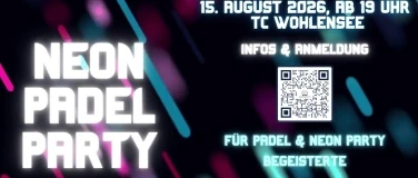 Neon Padel Night - mit Sonus In Homine