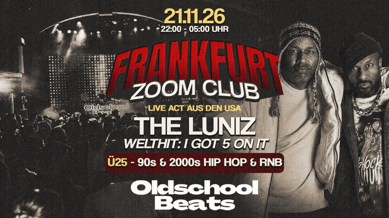 Oldschool Beats ft. Luniz @ Zoom Frankfurt