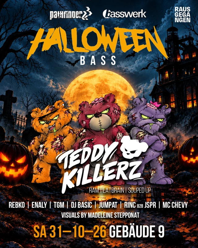 Pathfinder & Basswerk pres. Halloween Bass ft. Teddy Killerz