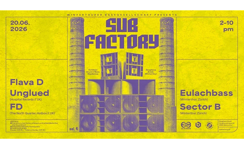 Sub Factory with Flava D, Unglued, FD