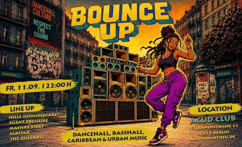 BOUNCE UP – Berlin’s Pulse Of The Caribbean Returns