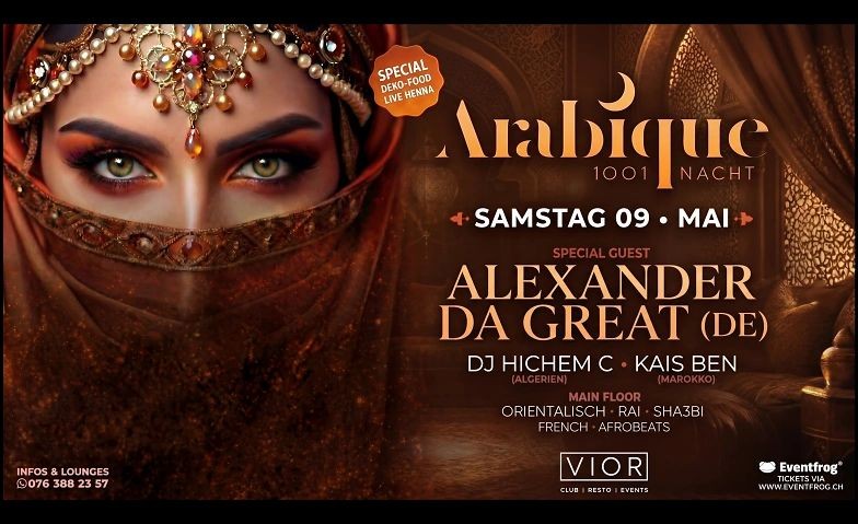 ARABIQUE - 1001 NACHT I DJ ALEXANDER DA GREAT