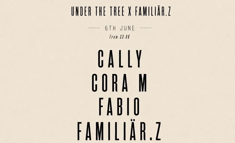 Familiar.z X under the tree