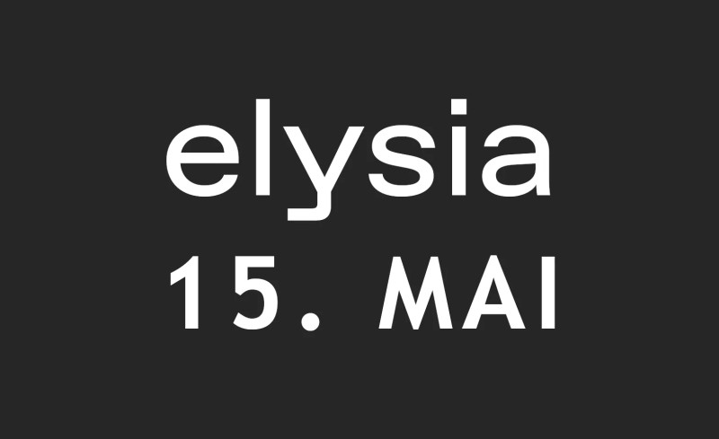 Elysia Freitag 15. Mai