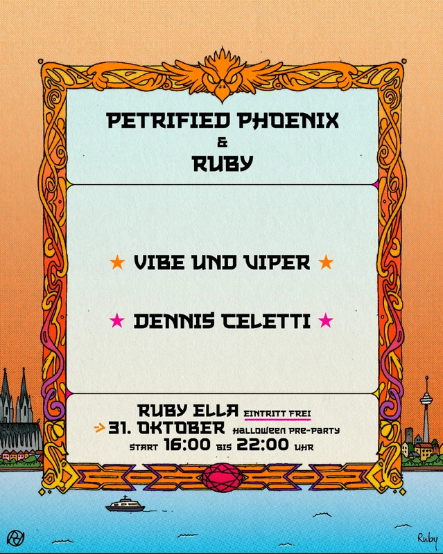FREE ENTRY Daydrinking / Ruby x Petrified Phoenix