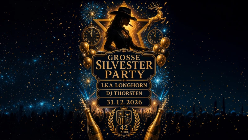 DIE GROSSE LKA LONGHORN SILVESTER PARTY