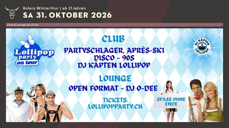 Lollipop Party on Tour