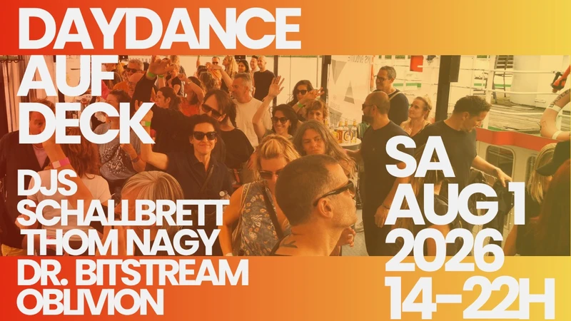 Daydance auf Deck der MS Evolutie